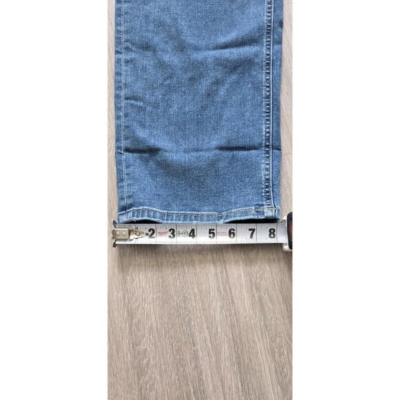 Nanette Lepore Jolie Super High Rise Relaxed Straight Jeans 16 NWT - Picture 11 of 16
